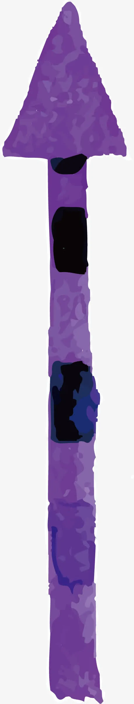 墨迹欧式箭头免抠