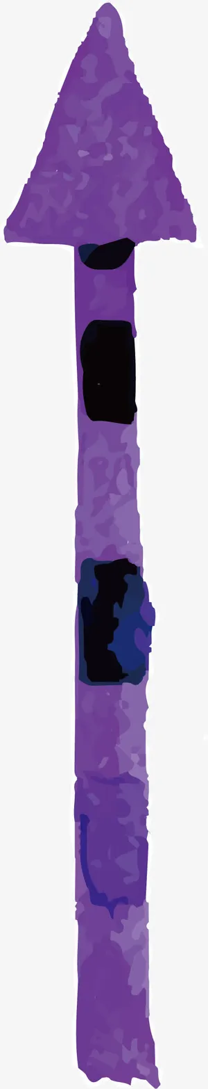 墨迹欧式箭头免抠