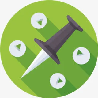 钉子带阴影logo图标免抠