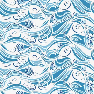 免扣无背景水波纹线条