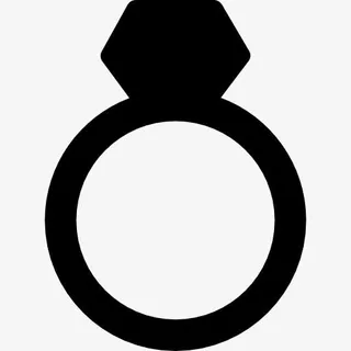 结婚戒指图标免抠