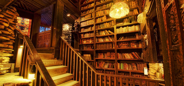 图书馆背景高清