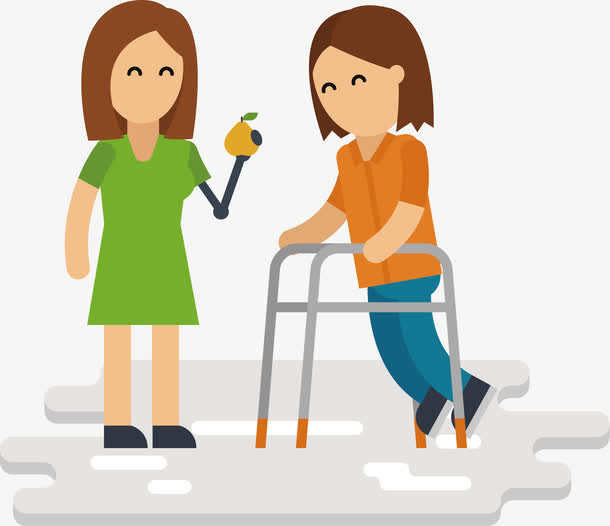 谈话场景矢量图免抠