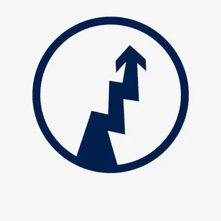 卡通的扭曲的上涨箭头PNG免抠