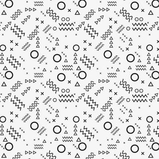 矢量线条底纹免抠