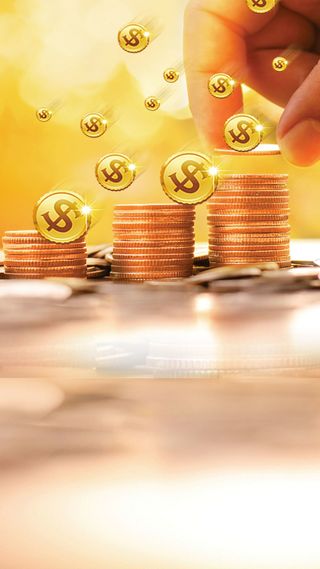 金色小额贷款源文件H5背景高清