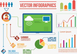 流程数据图表免抠