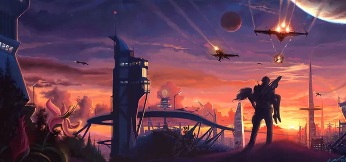 未来城市场景高清