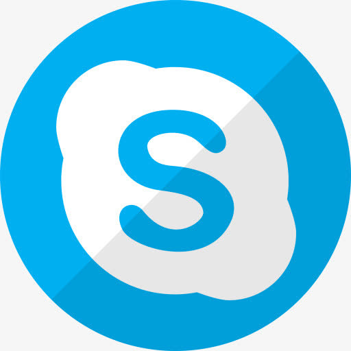 聊天谈话电子邮件消息Skype免抠