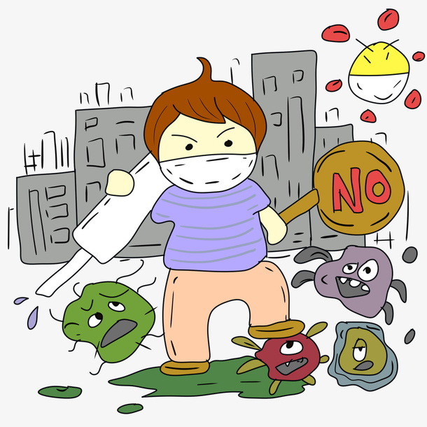 细菌流行病毒免抠