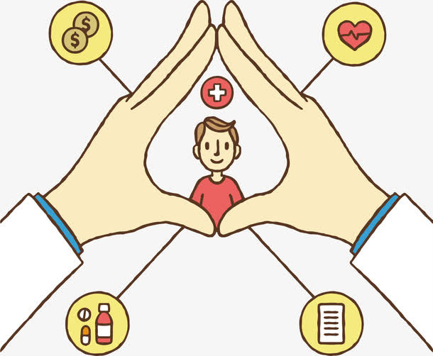 关爱自己的健康免抠