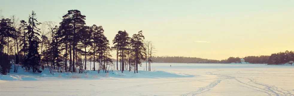 冬天雪景banner创意设计高清