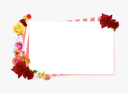 花边公告板免抠