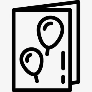 生日卡图标免抠