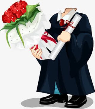 卡通毕业季免抠