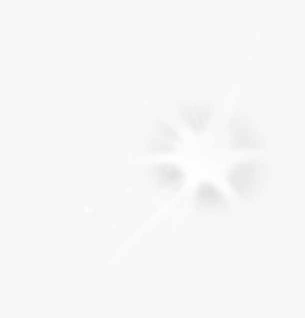 白色阳光明媚夏天免抠