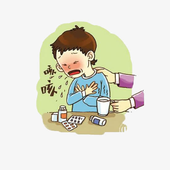 感冒的男孩免抠