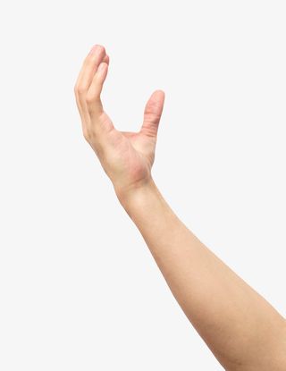 表示刚好手臂示意图素材免抠