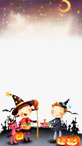 万圣节宣传海报免抠