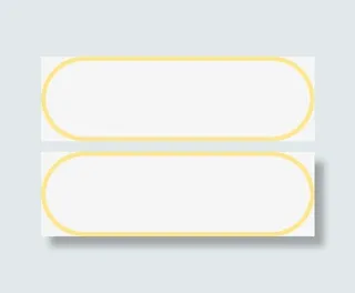 黄色椭圆形长条中秋免抠