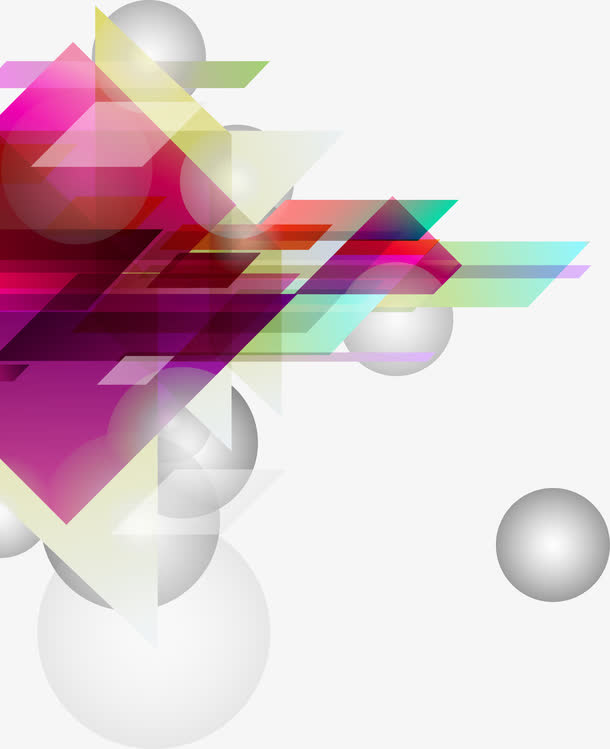 概念多彩科技背景