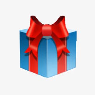圣诞礼物装饰礼盒免抠