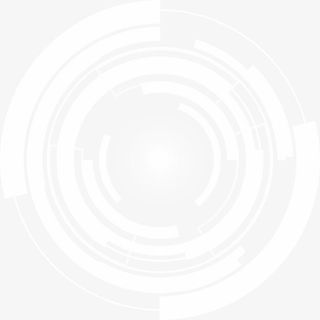 白色简约圆圈免抠