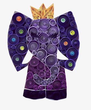 纸艺术大象免抠