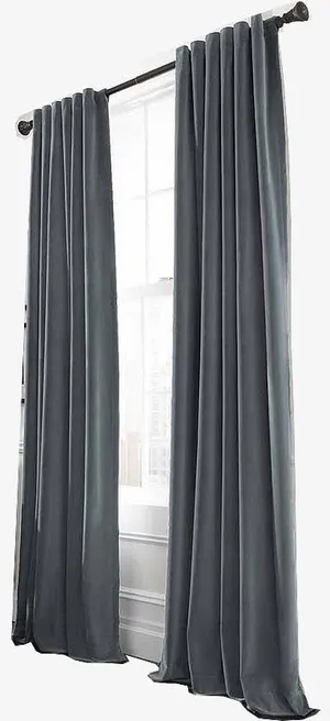 家居窗帘卡通效果丝绸免抠