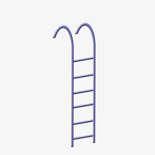 工具楼梯爬楼免抠