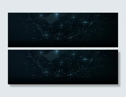 科技扁平化星空立体背景图高清 科技扁平化星空立体背景图高清