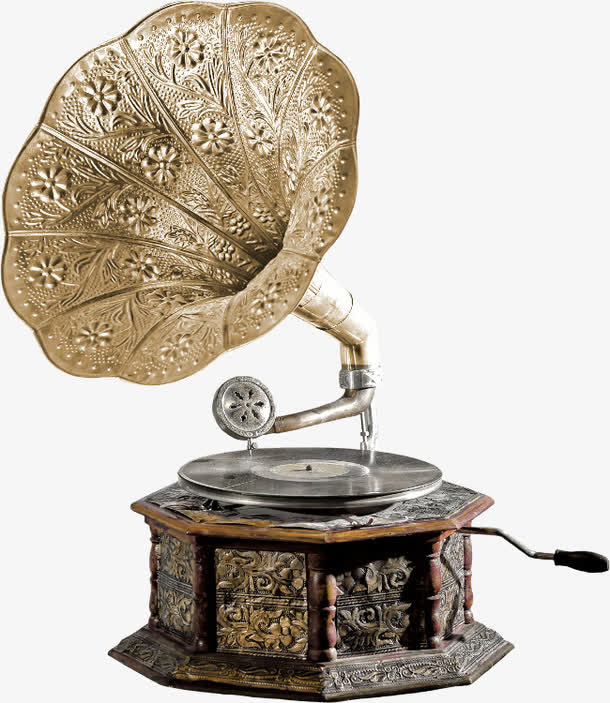 欧式唱机免抠