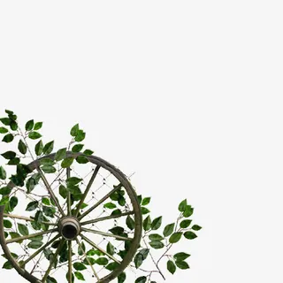 田园风格边框素材免抠