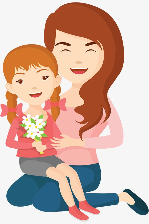 母亲节免抠素材人物免抠