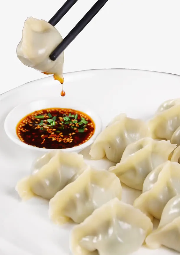 蒸饺美味食物png素材免抠