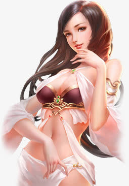 古风玄幻倾国美女免抠
