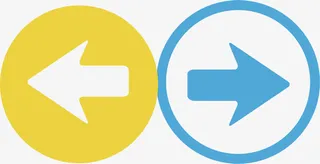 箭头创意切换免抠图标元素