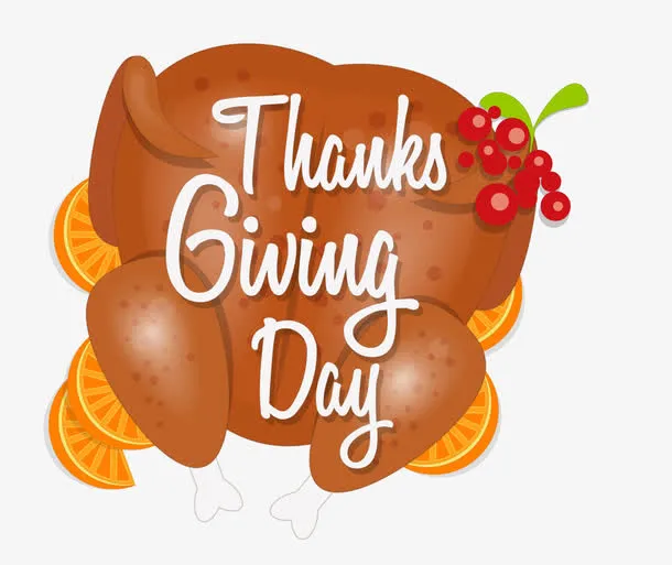 感恩节元素免抠