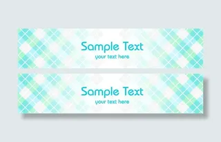 抽象蓝色几何方块底纹免抠