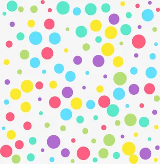 彩色点点免抠