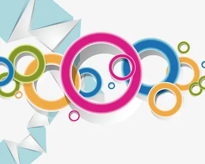 立体几何体底纹免抠