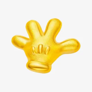 周大福米奇黄金转运珠免抠