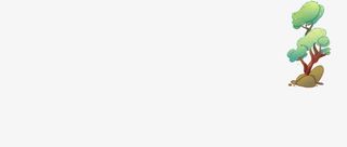 树木手绘树木装饰元素手绘元素免抠