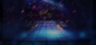 模特T台宽屏背景免抠