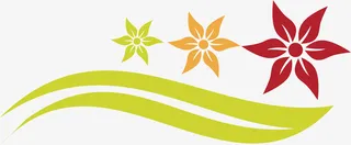 漂浮的花瓣矢量图免抠