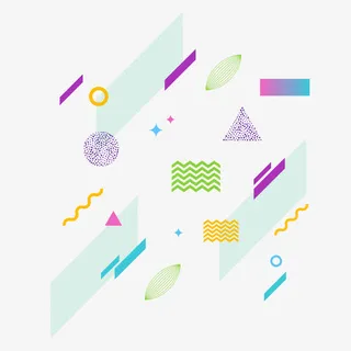 发光曲线素材免抠