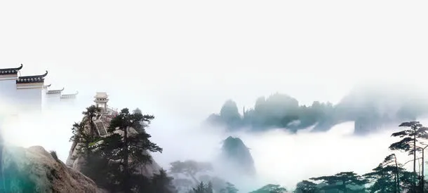 仙境图免抠