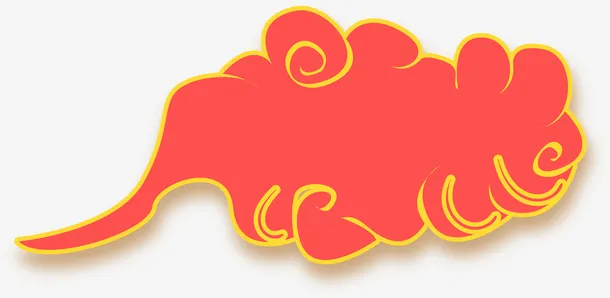 新年元素透明图免抠