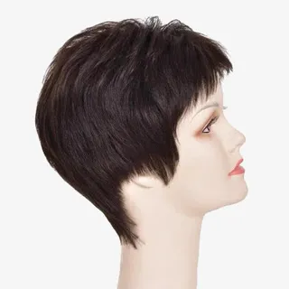 层次感假发免抠