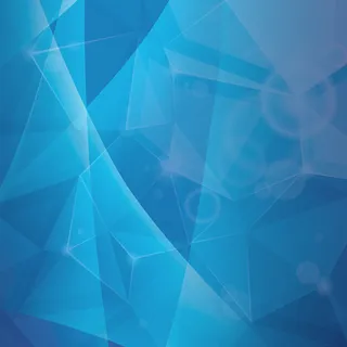 蓝色几何立体背景高清